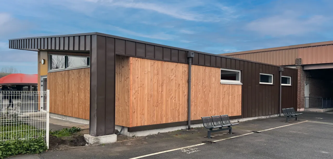 Construction en bois à Auby